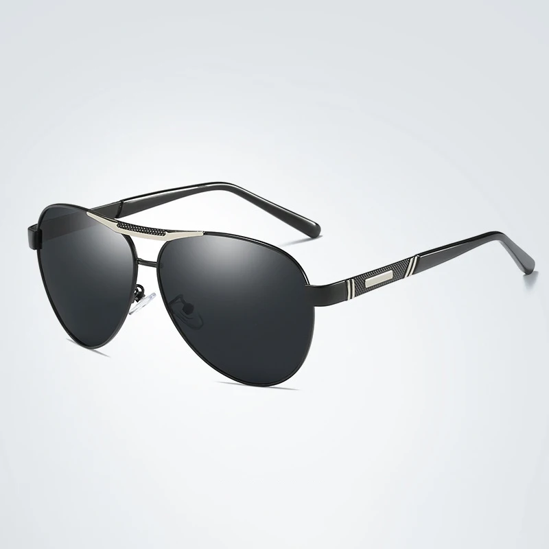 Солнцезащитные очки пилота мужские Поляризованные ретро металлические мужские очки для вождения Okulary классические Оттенки UV400 lunetes De Soleil Homme