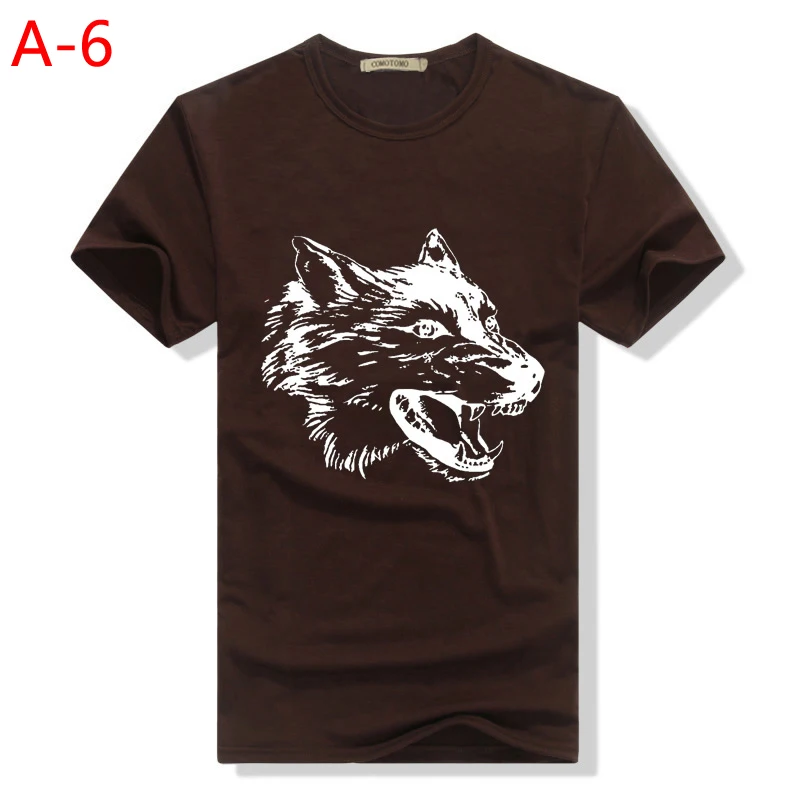 wolf t shirt men (4)