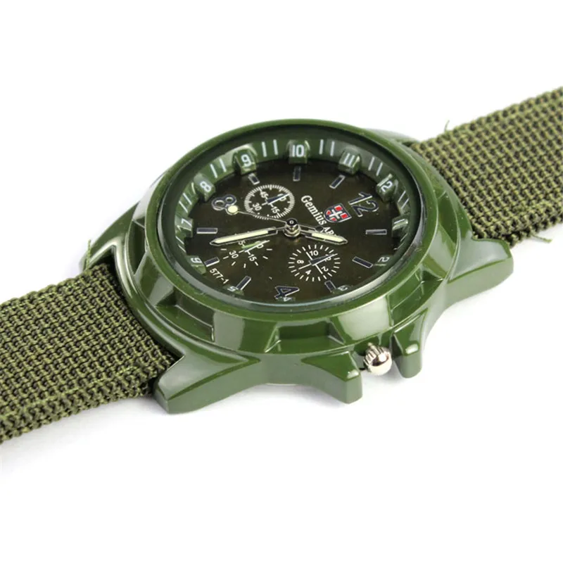 Мужские часы Gemius Army Racing Force, военные спортивные мужские часы с тканевым ремешком, синие часы, роскошные Брендовые мужские часы relogio - Цвет: C