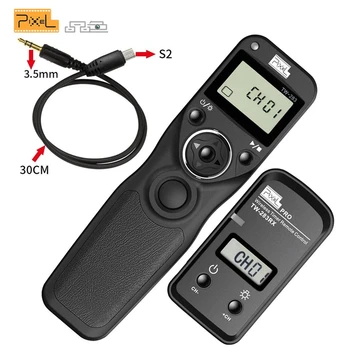 

Pixel TW-283 S2 Wireless LCD Timer Remote Control Shutter Release for Sony A58 NEX-3NL A7 A7R A7S A7RII A3000 A5000 A5100 A6000