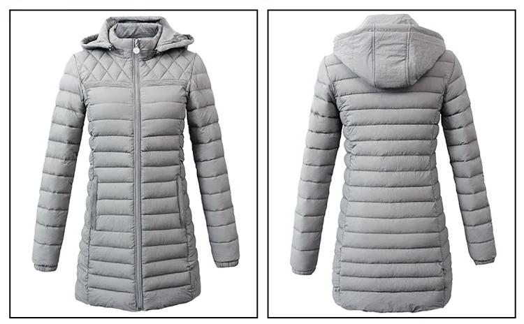 Плюс размер 5XL Женская одежда пуховик пальто Зимние куртки женские длинные с капюшоном теплые пуховые парки женские повседневные свободные пальто