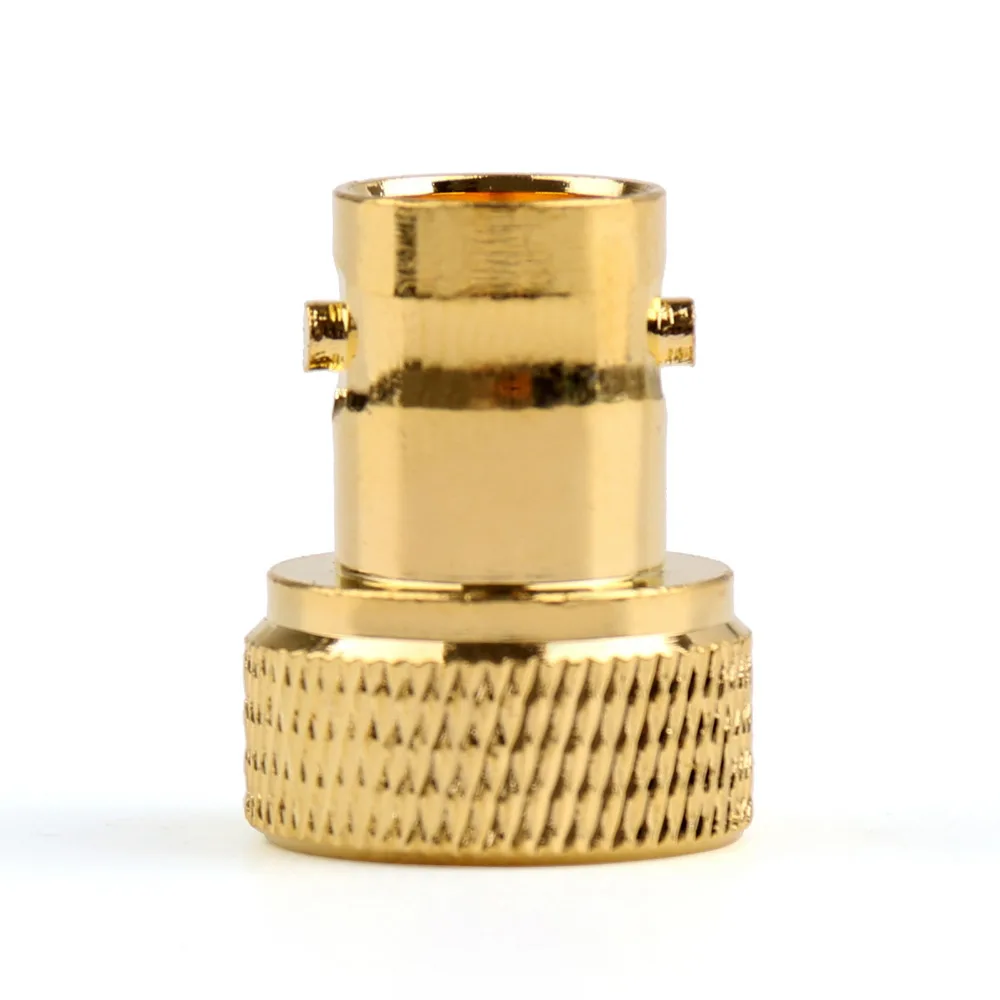 

Areyourshop Adapter BNC Female Jack Plug To SMA Male Plug RF Connector Straight Gold Plating 1Pcs 50Ohm Hot Sale Connector