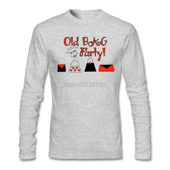 

Vintage Style men's Old Bag Party Vogue Tshirt 2016 Famous Long Sleeve Heather T Shirt For Youth Tees