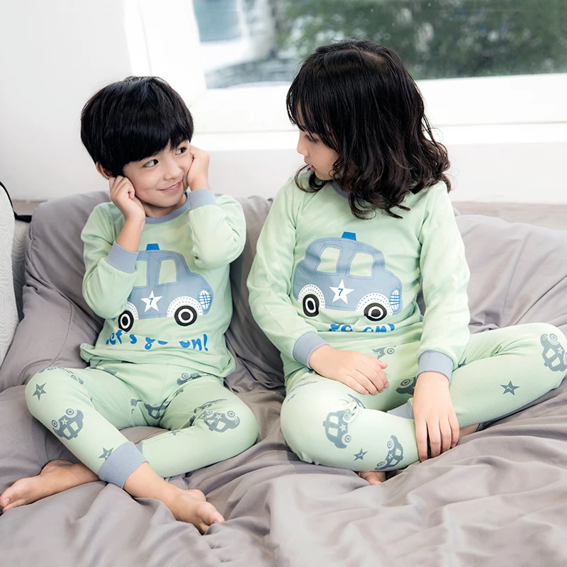 Детские пижамы с единорогом; детская одежда для сна; пижамные комплекты для малышей; Одежда для мальчиков и девочек; пижамы с героями мультфильмов; детская пижама; enfant; хлопковая одежда для сна - Цвет: S-16
