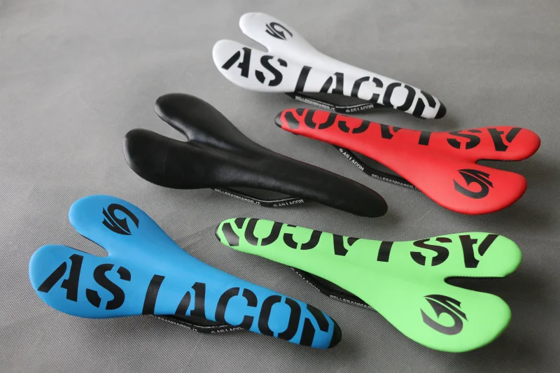 

ASIACOM Full Carbon Fiber MTB/Road Bicycle Saddle Bicycle Parts White Blue Red Green Black Front Seat Mat