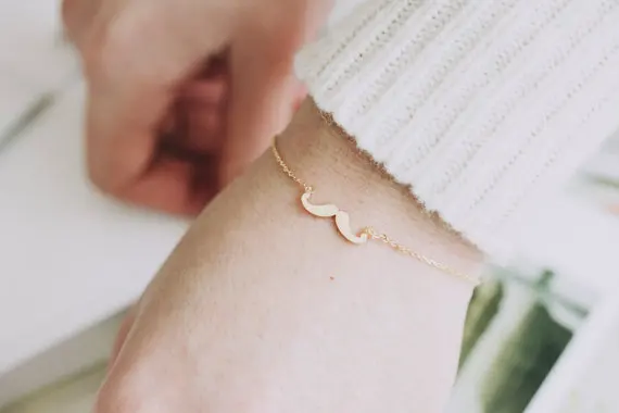 DAGNGAO Модный милый браслет "Усы" для женщин девушек красивые украшения подарок