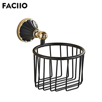 

FACIIO Bathroom Toilet Paper Holder Wall-mounted Toilet Paper Roll Holders Hanger Bathroom Accessories Papier Toilette 5865