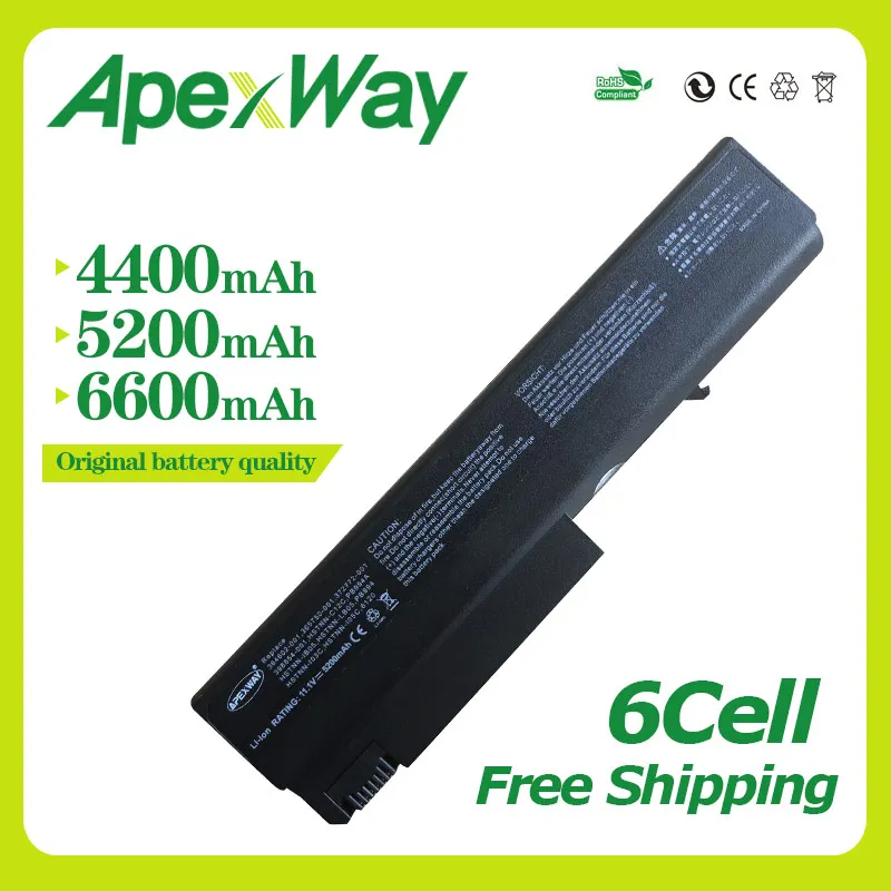 

Apexway Laptop Replacement Battery for HP Business Notebook NC6200 NC6320 HSTNN-DB05 HSTNN-IB08 HSTNN-IB16 HSTNN-IB18 HSTNN-IB28