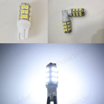 

10pcs T10 Led Auto Car Led light 28 Smd 3528 Wedge Bulb W5W Lamp DC12V high brightness