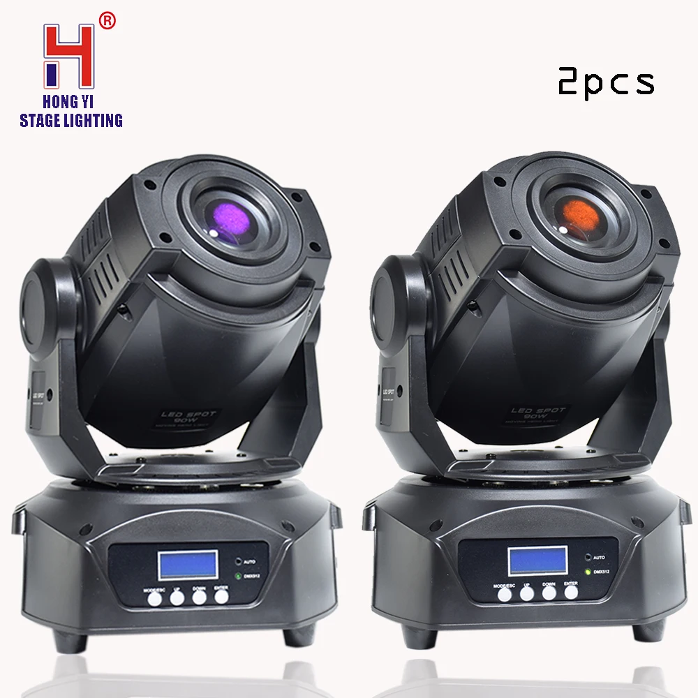

90w moving head light mini gobo beam light professional stage lighting with 3-face prism Dj lighting(2pcs/lot)