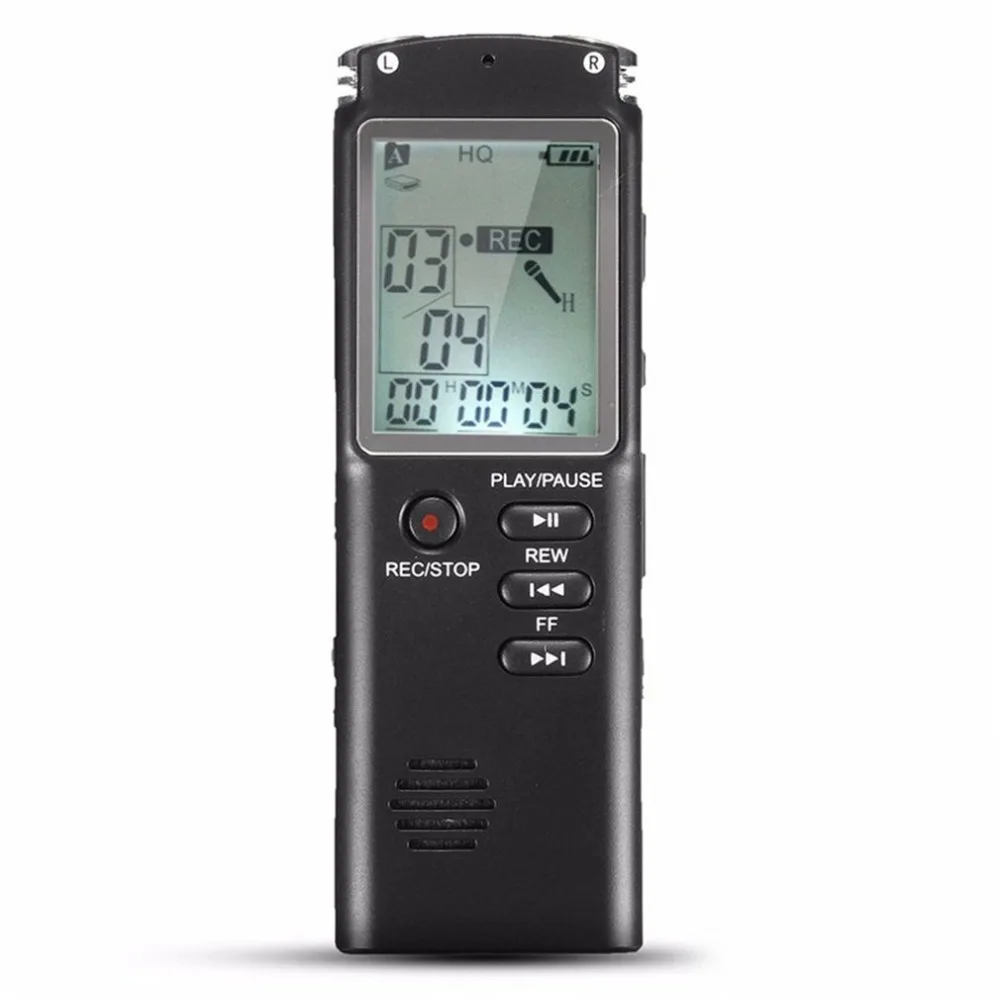 8GB Rechargeable LCD Screen Digital Audio Sound Voice Recorder Dictaphone MP3 Player Phone Call Recording Device 8GB Rechargeable LCD Screen Digital Audio Sound Voice Recorder Dictaphone MP3 Player Phone Call Recording Device