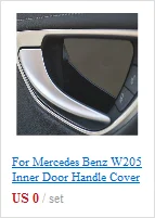Angelguoguo воздушная наклейка на розетку/приборная панель воздушный выход украшение кольцо наклейка для Mercedes Benz- C Класс W205 GLC