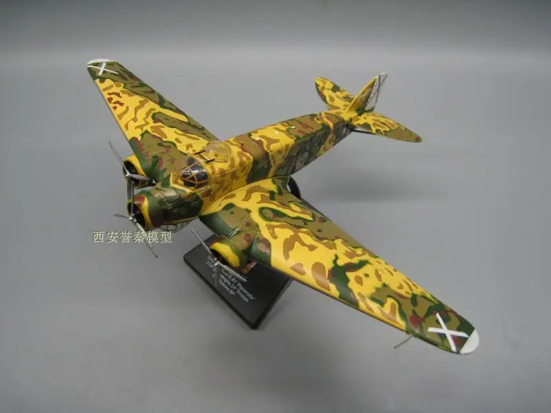 IXO 1/144 масштаб военная модель игрушки Италия Савойя-Marchetti S. M.81 пипистелло летучая мышь бомбардировщик литой металлический самолет модель