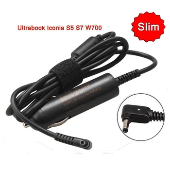 

New Computer AC Adapter Laptop DC Car Charger for Acer Iconia Tablet S5 S7 W700 W700P Netbook Power Supply adaptor chargers