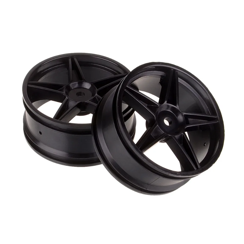 

RC 1/10 Off Road Buggy Front 2PCS Wheel Rim Fit HSP HPI Redcat 06008 Spare Parts