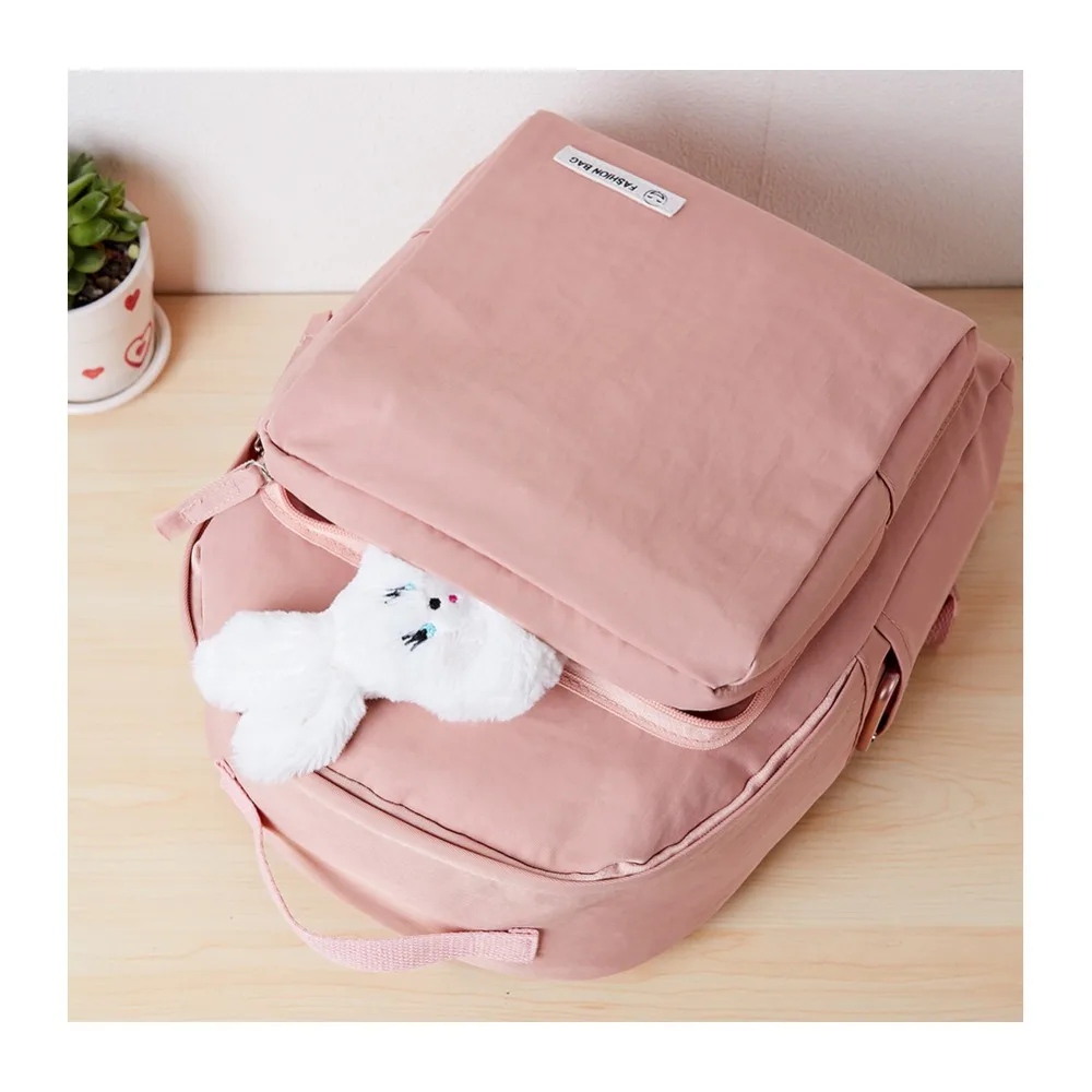 

KALIDI Janpan Style bookbag pink backpack for girls women backpacks small travel backpack Teenage girl school bags for macbook