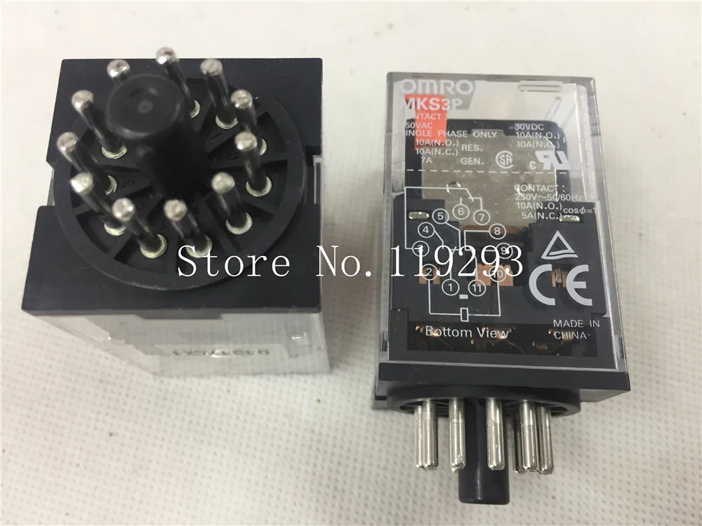 [ZOB] поставка нового оригинального электромагнитного реле omron Omron MKS3P DC12V DC24V 11 футов-10 шт./лот