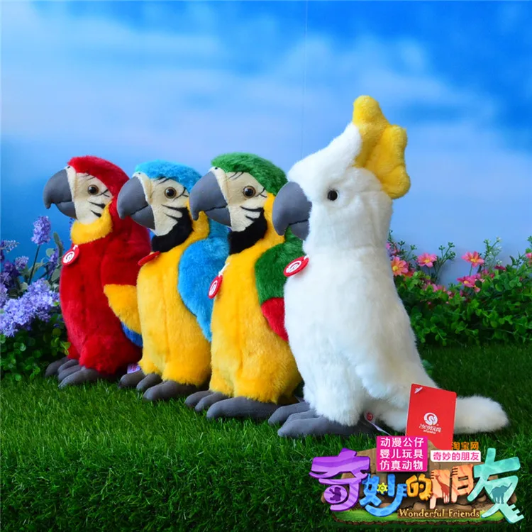 cockatoo stuffed animal