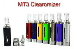 10 шт. оригинальный MT3 распыливатель ego E-Cig Clearomizer Нижняя Замена катушечный резервуар mt3 испаритель 2,4 мл evod mt3 электронная сигарета