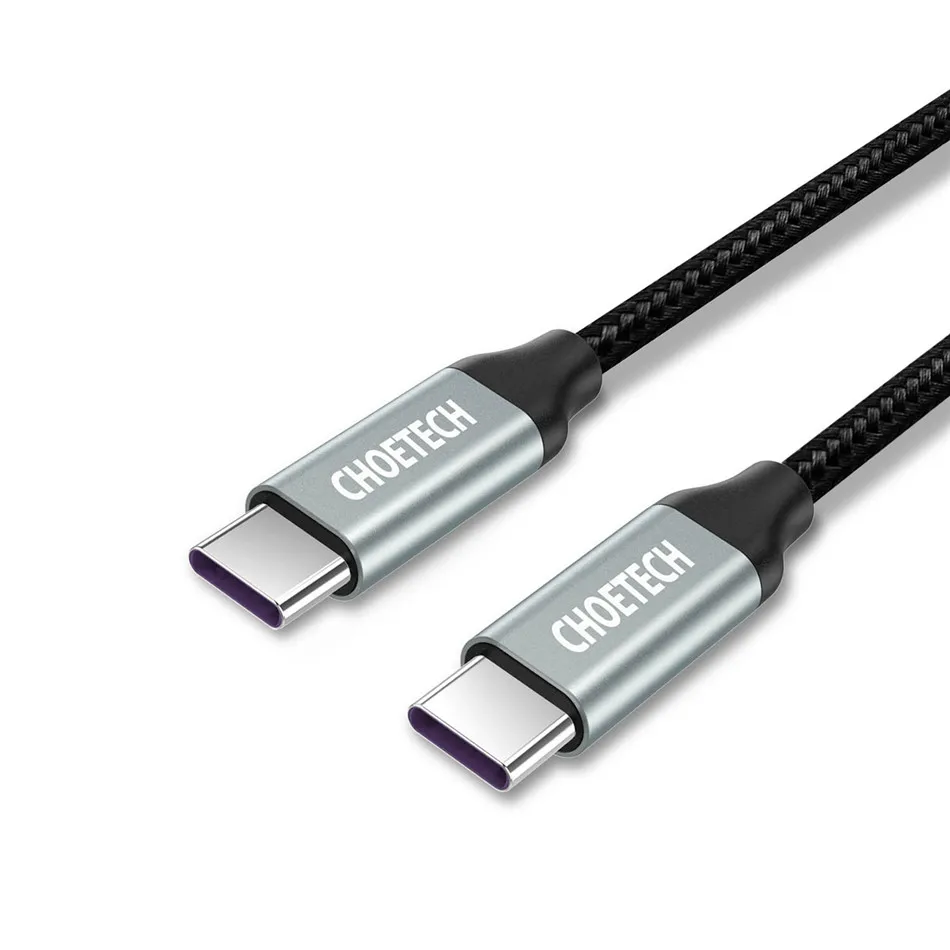 CHOETECH USB 2,0 type C-usb type C кабель для xiaomi redmi k20 кабель для быстрой зарядки для устройств usb type-C