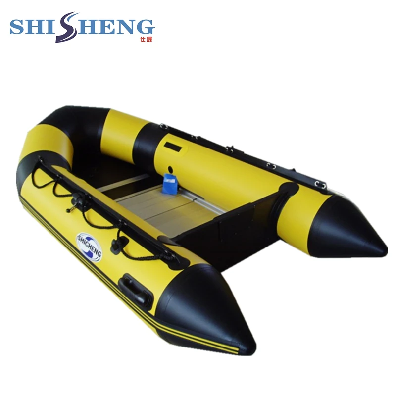 Rubber Boat Cheap Inflatable Boat with aluminium floorin Rowing Boats