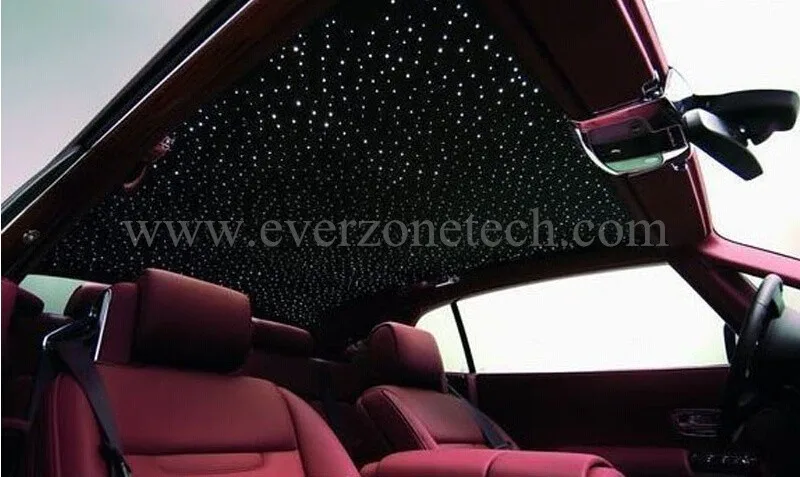led fiber optic ceiling kit in car 3