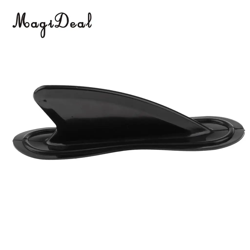 Black Rowing Boat Kayak Skeg Tracking Fin Integral Fin Mounting Points Replacement Watershed Board Canoe Dinghy Accessories