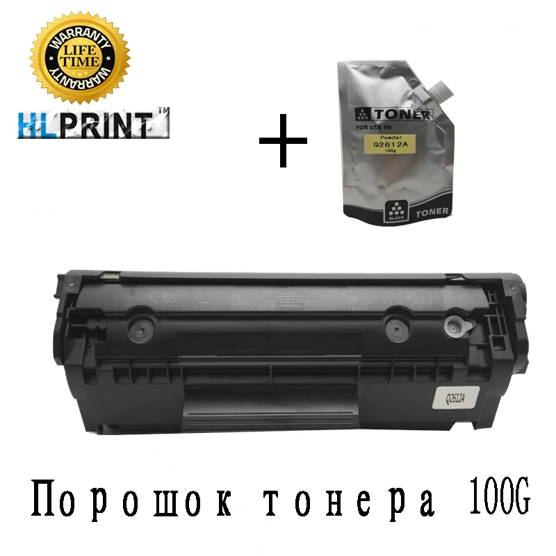 Тонерный картридж для принтера HP Laserjet 1010 1012 1015 1018 1020 1022 3015 3020 3030 3050 3052 3055 M1005 M1319F 12 а
