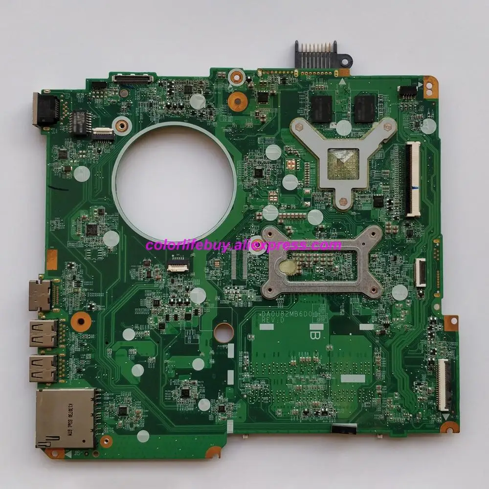 Подлинная 736377-501 736377-001 736377-601 DA0U82MB6D0 REV: D 740 M/2 GB i5-4200U материнская плата для ноутбука hp 15-N серии NoteBook PC