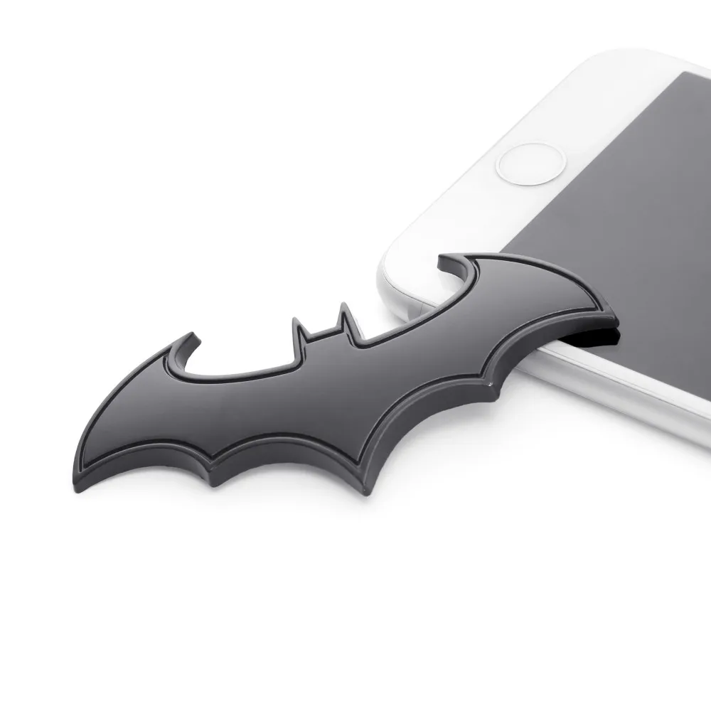 

Car styling 3D Car Sticker Metal Batman Sticker Badge Emblem tail Decals Motorcycle Auto Logo Car Accessories Automobiles