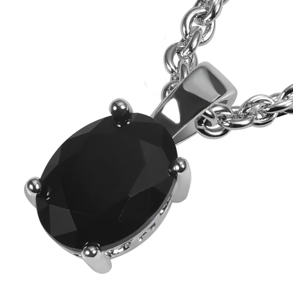 

Black Onyx 925 Sterling Silver Fashion Pendant PPP12