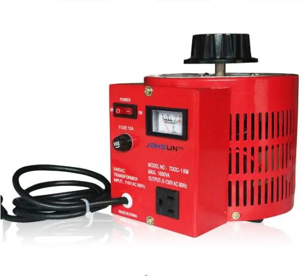Однофазный ручной регулятор TDGC2 1 кВА входной силовой преобразователь 110 В variac 1000