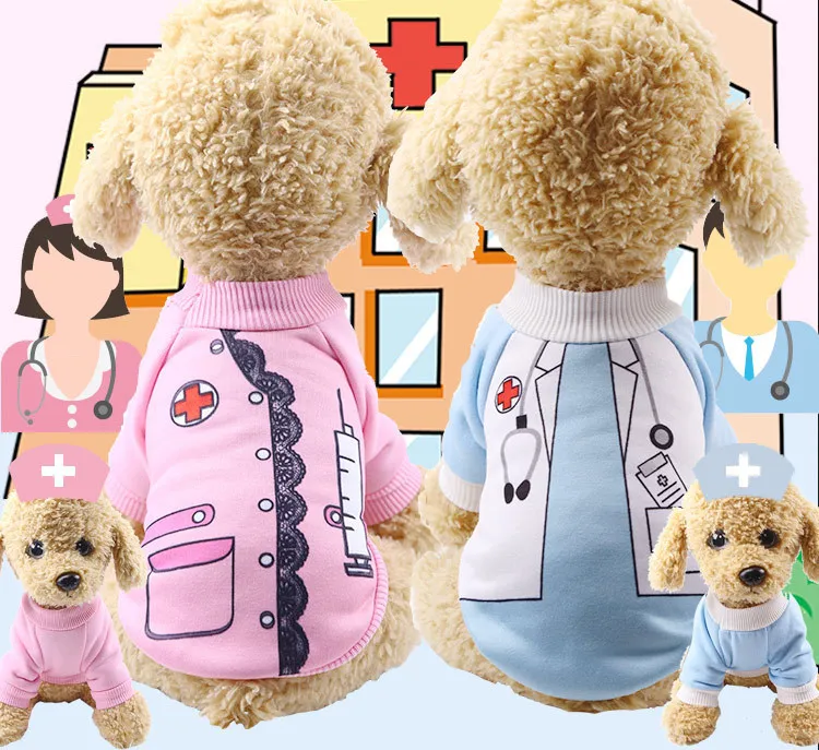 Autumn and winter dog uniforms professional wear pet dog clothes