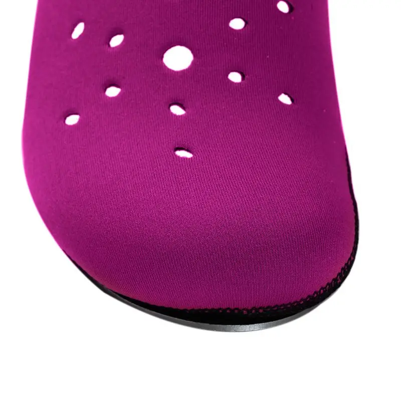Женская и мужская противоскользящая пляжная водонепроницаемая обувь; тапочки с отверстиями; быстросохнущие открытые носки для дайвинга; носки для подводного плавания и серфинга