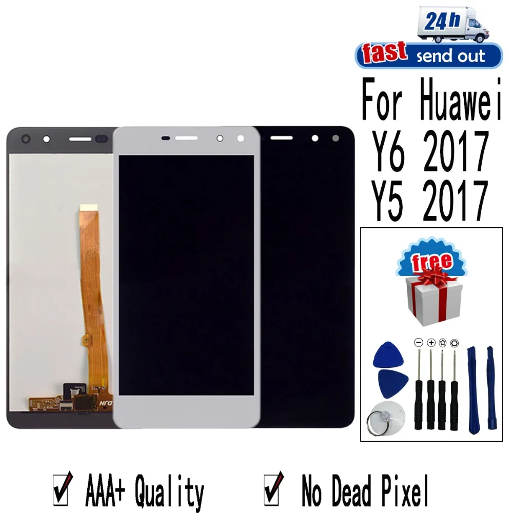 5 0 &quotЖК дисплей для Huawei Y6 2017 Y5 ЖК MYA L02 L03 L22 L23 сенсорный экран дигитайзер сборка
