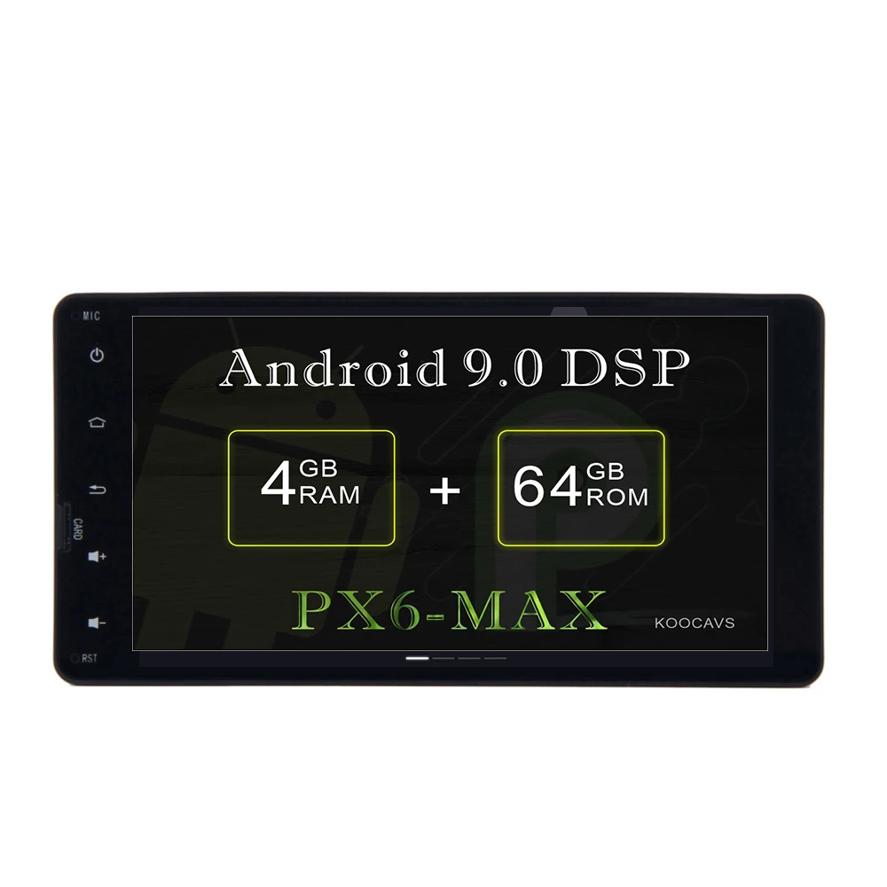 Автомобильный радиоплеер KOOCAVS 7 дюймов IPS Android 9 0 GPS для Mitsubishi Outlander Lancer -X ASX с 4 Гб + 64