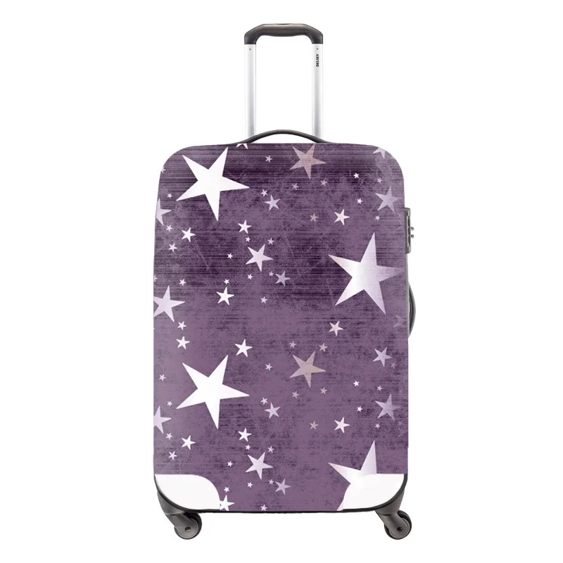 Dispalang Мода Звезды Печать защита для багажа косметичка для чемодана багажа защитные чехлы Женские аксессуары для путешествий - Цвет: Хаки