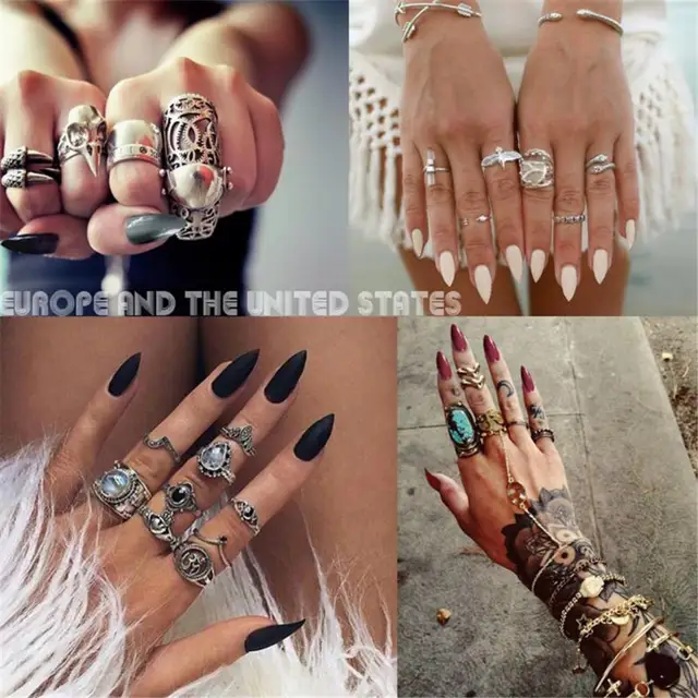 matte burgundy coffin false nails gray pure green designs nude 24pcs purple and green designs