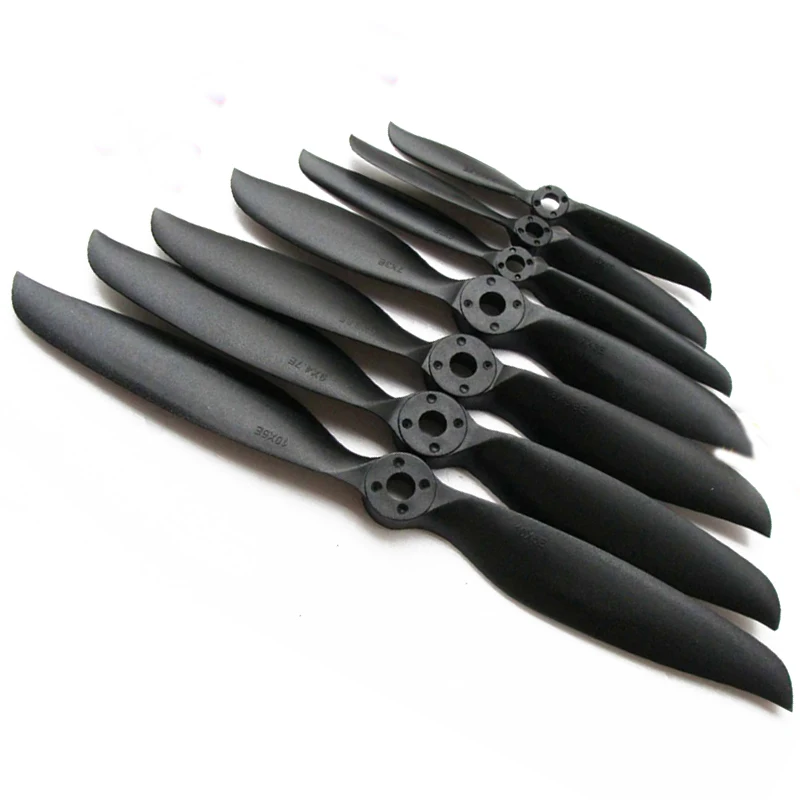 

10pcs/lot JN propellers 9X6E / 12X8E/ 9X6E/ 7X3E / 6X4E / 7X5E / 8x4E / 9x3.8E / 6X3E / 8x6E for Rc Airplane