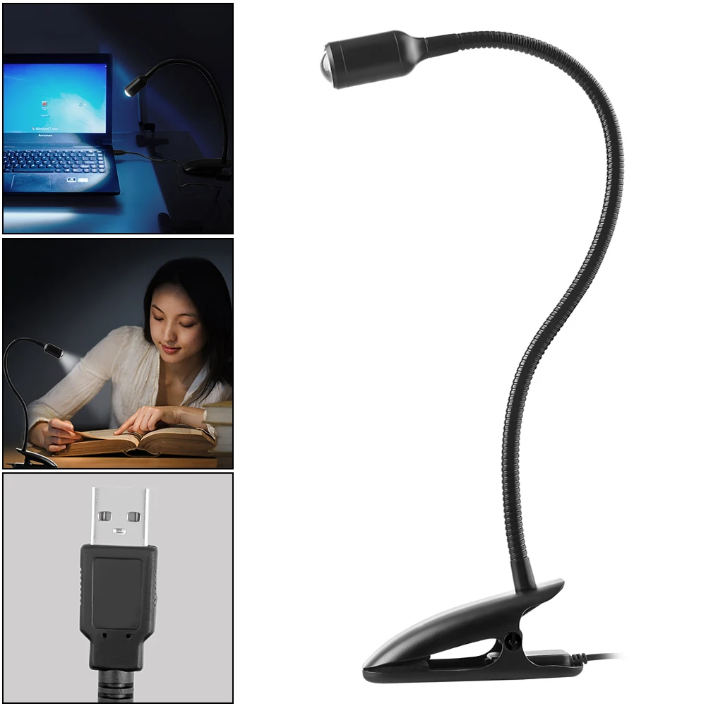 

Eye Protection Mini Clip on LED Book Light Full Touch Control Stepless Dimming Portable Flexible Tablet Desk Lamp for Reading