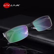 UVLAIK, мужские оправы для очков, прозрачные, модный бренд TR90, классические, бизнес очки, оправа, близорукая оптика, прозрачные линзы, очки