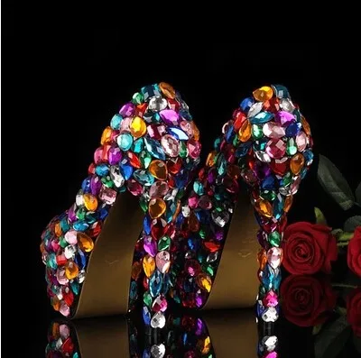Стиль круглый носок обувь производительности с искусственным жемчугом свадебные туфли вечернее платье для выпускного вечера Свадебная обувь