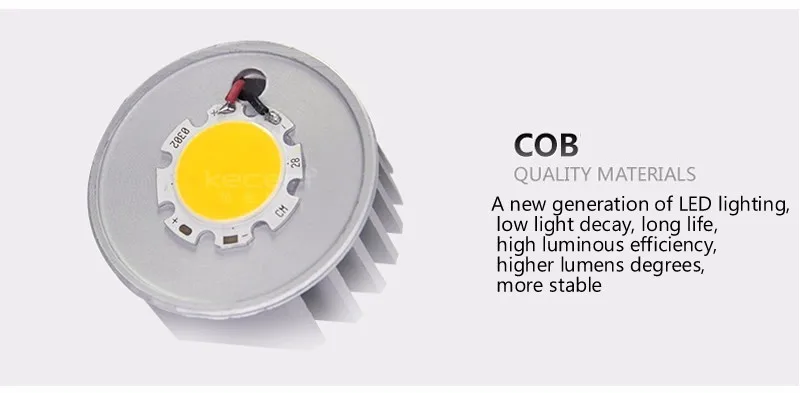 1 шт 10 w CREE COB светодиодные светильники с регулируемой глубиной пятно света AC110v 220 v светодиодные точечные светильники для домашнего освещения Теплый/codl белый