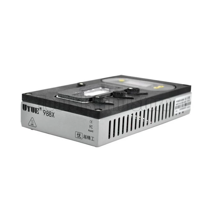 

uyue 988x Desoldering Heating Rework Station Platform for iPhone X Motherboard CPU Preheater