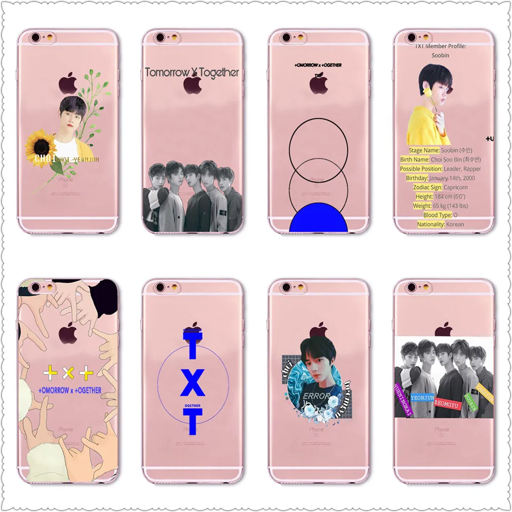 TXT TOMORROW X TOGETHER The Dream Chapter STAR Case For iPhone X XS Max XR 8 for SamsungS7 S8 S9 Silicone Phone Cover