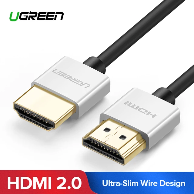 Special Price Ugreen Metal HDMI Cable 2.0 High Speed HDMI to HDMI Cable Connector 0.5M 1M 1.5M HDMI 2.0 4K 1080P 3D for PS3 projector Apple TV Special Price Ugreen Metal HDMI Cable 2.0 High Speed HDMI to HDMI Cable Connector 0.5M 1M 1.5M HDMI 2.0 4K 1080P 3D for PS3 projector Apple TV