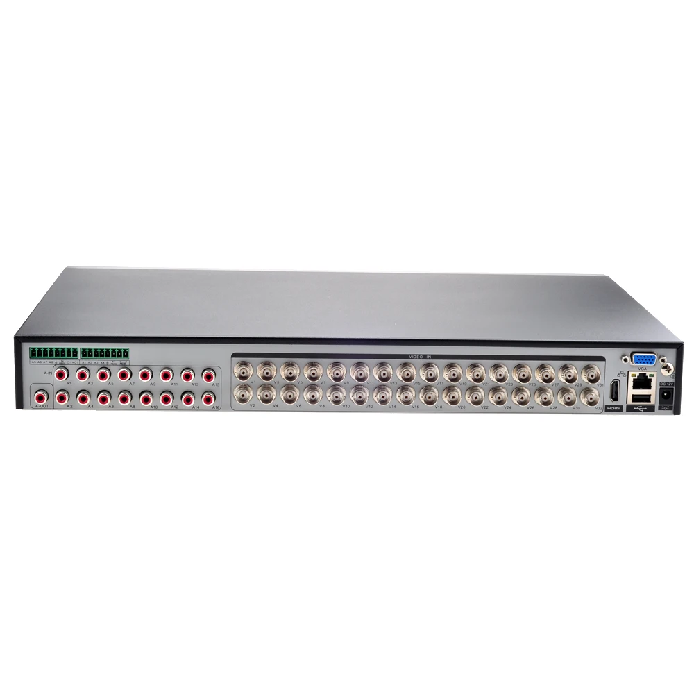 HD 32 канала 1080N CCTV DVR 32CH ONVIF AHDNH 1080N, для наблюдения, безопасности, CCTV DVR P2P облако обнаружения движения 16CH аудио Вход