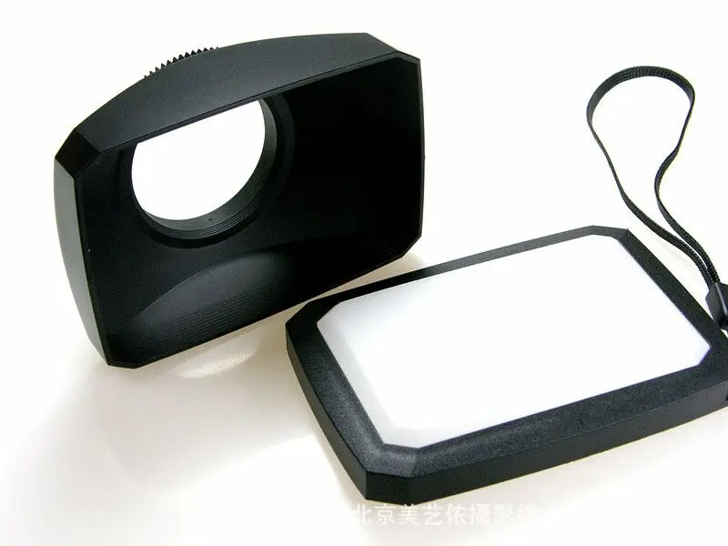 Mennon 52mm 169 Wide Angle Video Camera Screw Mount Lens Hood with