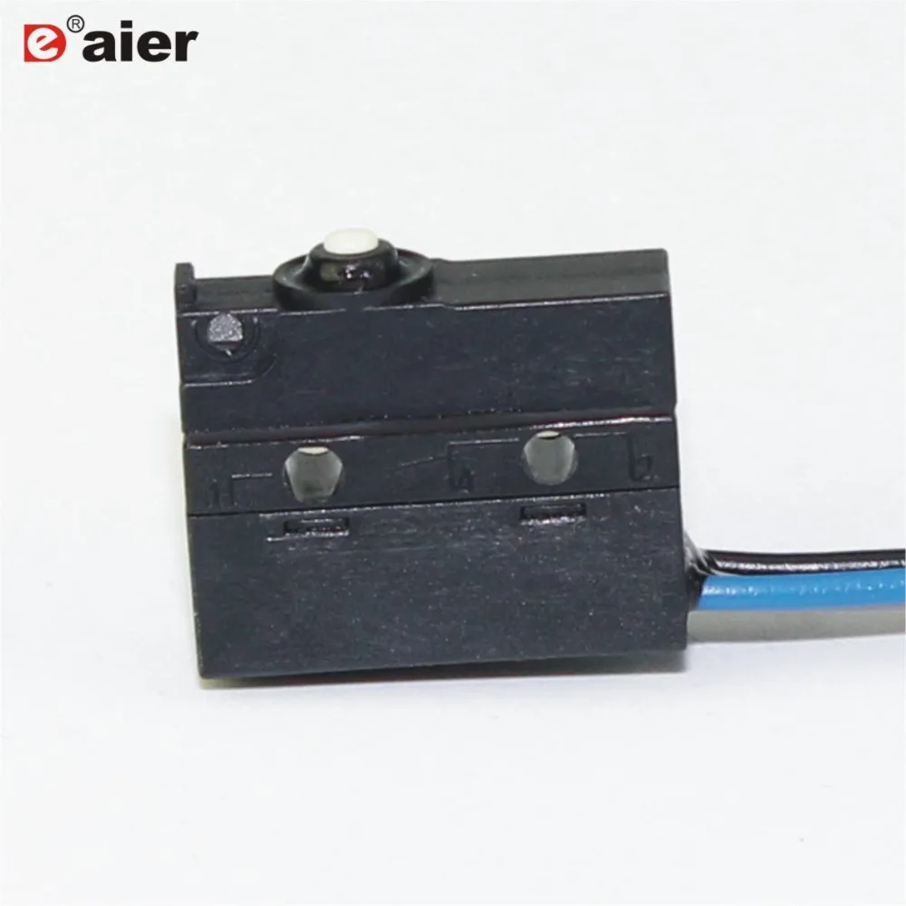 

3Pcs/Lot IP67 Waterproof Micro Switch ARC Roller And No Lever Arms 3 Pin WS1-Z Microswitch Momentary 5A 250VAC With 500mm