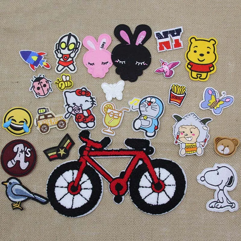 

iron on stranger things patches for clothing applique Handmade Embroidered